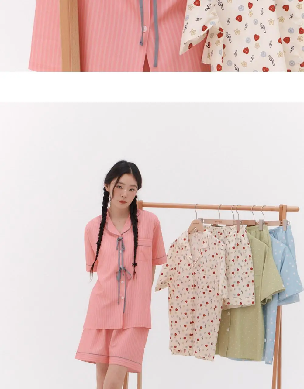 [곽민경 PICK] 오프아워 베이비드림 반팔 잠옷 세트 (M / L/ XL) 상세페이지 9